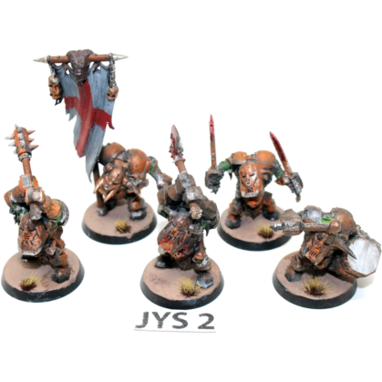 Warhammer Orcs and Goblins Black Orcs Well Painted - JYS2 - Tistaminis