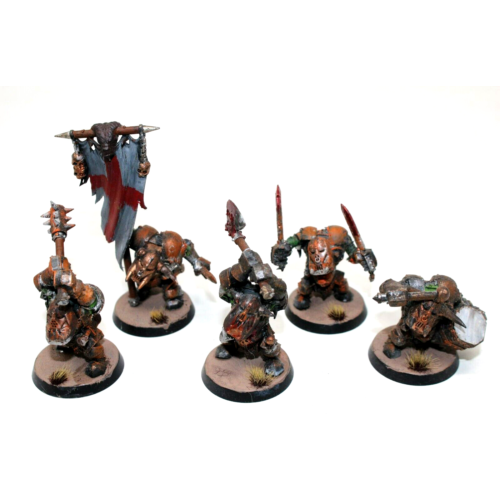 Warhammer Orcs and Goblins Black Orcs Well Painted - JYS2 - Tistaminis