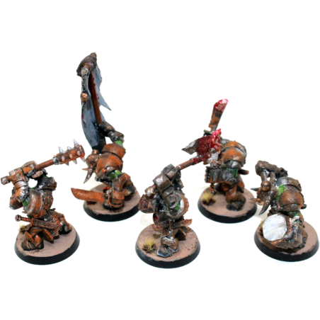 Warhammer Orcs and Goblins Black Orcs Well Painted - JYS2 - Tistaminis