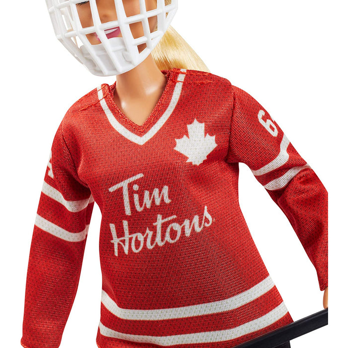 2020 Mattel Limited Edition Tim Hortons Hockey Player Barbie Blonde - Tistaminis