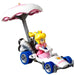 Hot Wheels Mario Kart GVD36 PRINCESS PEACH B-Dasher & Peach Parasol - Tistaminis