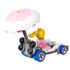 Hot Wheels Mario Kart GVD36 PRINCESS PEACH B-Dasher & Peach Parasol - Tistaminis