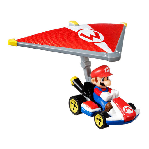 Hot Wheels Mario Kart GVD31 MARIO Standard Kart & Super Glider - Tistaminis