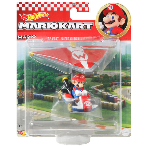 Hot Wheels Mario Kart GVD31 MARIO Standard Kart & Super Glider - Tistaminis