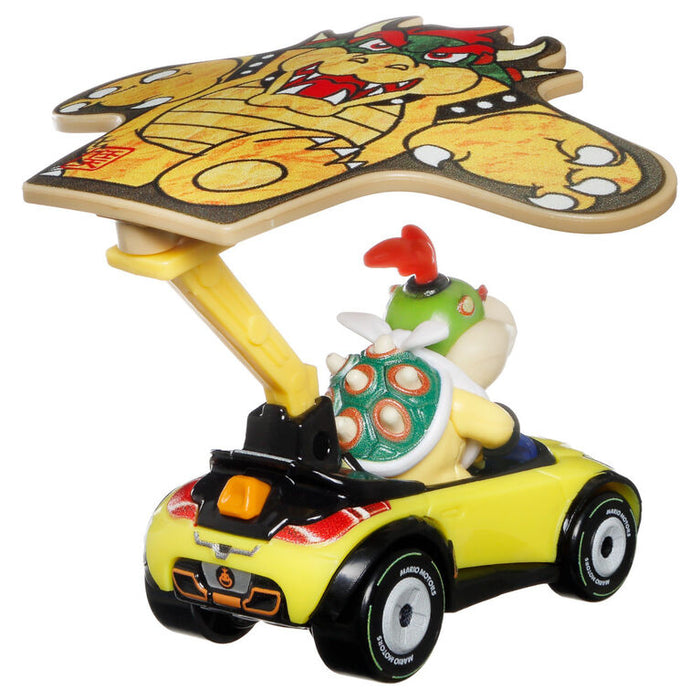 Hot Wheels Mario Kart HDB47 BOWSER JR. Sports Coupe + Bowser Kite - Tistaminis