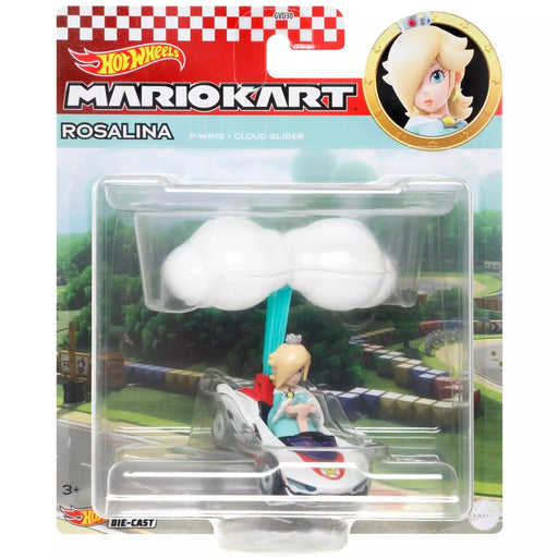 Hot Wheels Mario Kart HDB43 ROSALINA P-Wing + Cloud Glider - Tistaminis