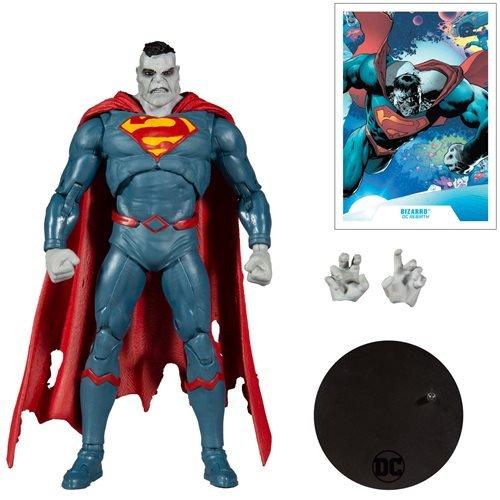 DC MULTIVERSE 7" SUPERMAN BIZARRO New - Tistaminis