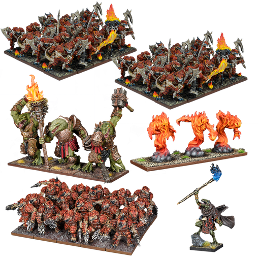 Kings of War Salamander Mega Army - Tistaminis