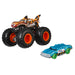 Hot Wheels Monster Trucks Tiger Shark 2-Pack Vehicles 1:64 Scale - Tistaminis