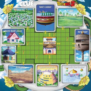 CLUE DRAGONBALL Z BOARD GAME NEW - Tistaminis