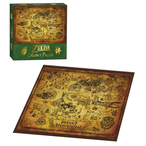 The Legend of Zelda “Hyrule Map” Puzzle 550pc NEW - Tistaminis