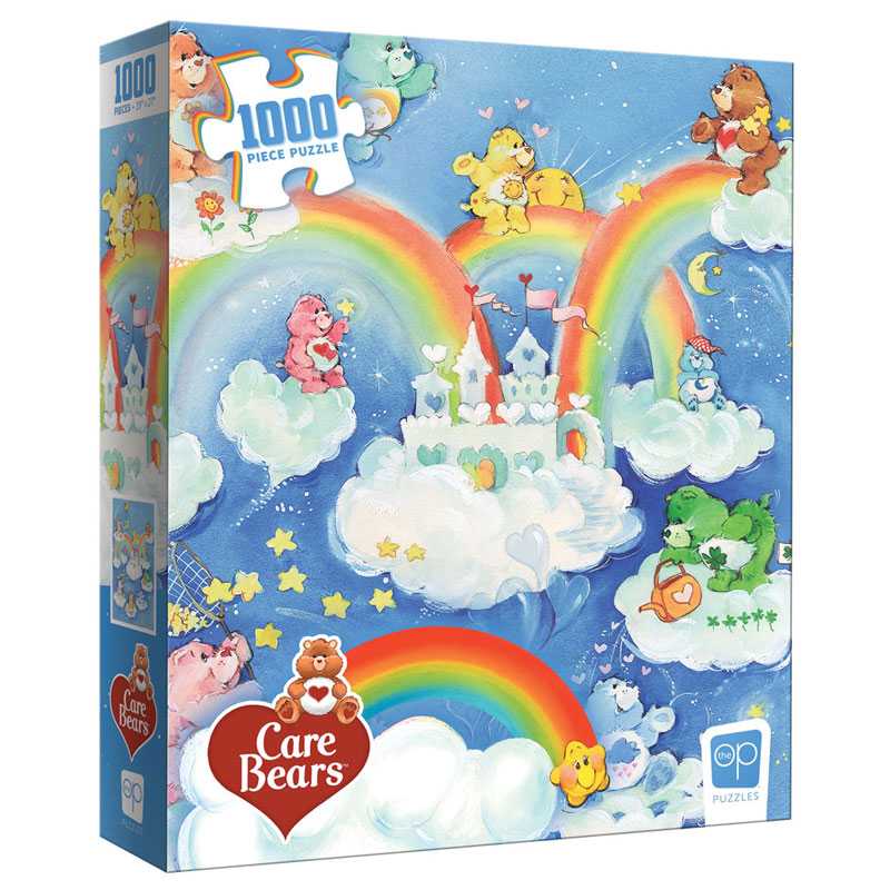 PUZZLE 1000PC CARE BEARS "CARE-A-LOT" NEW - Tistaminis