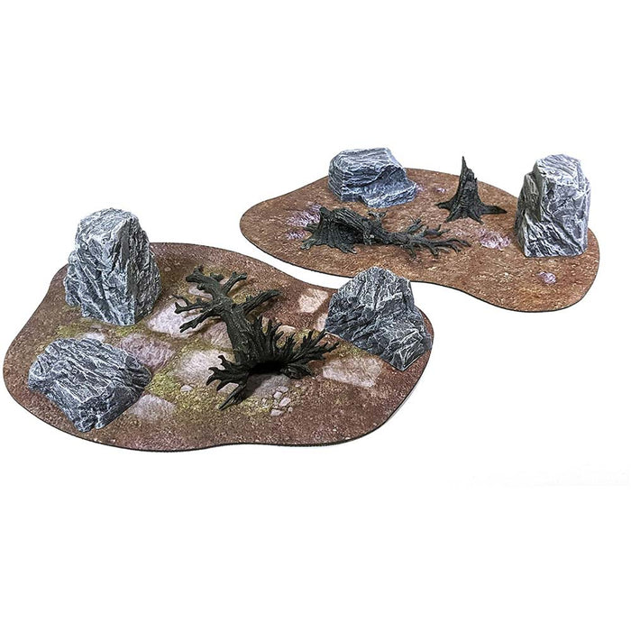 MONSTER SCENERY BROKEN GROUND (6) New - Tistaminis