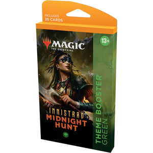 Magic The Gathering Innistrad Midnight Hunt Theme Booster - Green - Tistaminis