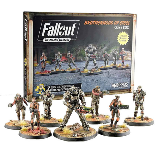 FALLOUT WASTELAND WARFARE BROTHERHOOD OF STEEL New - Tistaminis