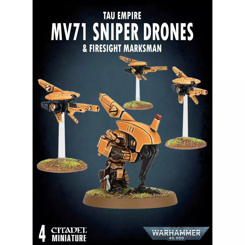 Warhammer Tau Sniper Drone Team New - Tistaminis