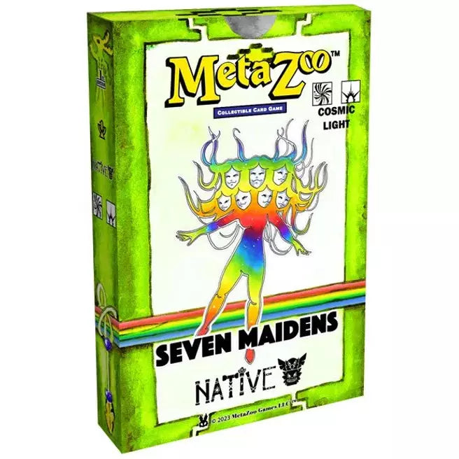 METAZOO TCG NATIVE 1ST EDITION THEME DECK - Seven Maidens Apr-15 Pre-Order - Tistaminis