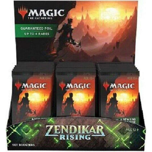 MAGIC THE GATHERING ZENDIKAR RISING SET BOOSTER BOX NEW - Tistaminis