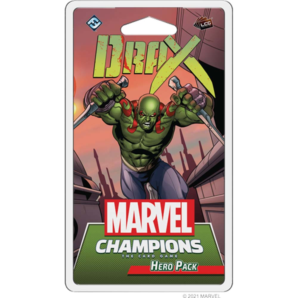 MARVEL CHAMPIONS LCG: THE CARD GAME DRAX HERO PACK NEW - Tistaminis