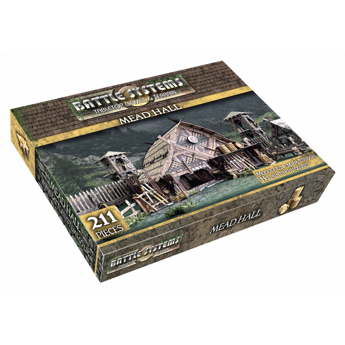 BATTLE SYSTEMS TERRAIN MEAD HALL NEW - Tistaminis