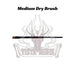 Warhammer Citadel Paint Brush Medium Dry Brush New - Tistaminis