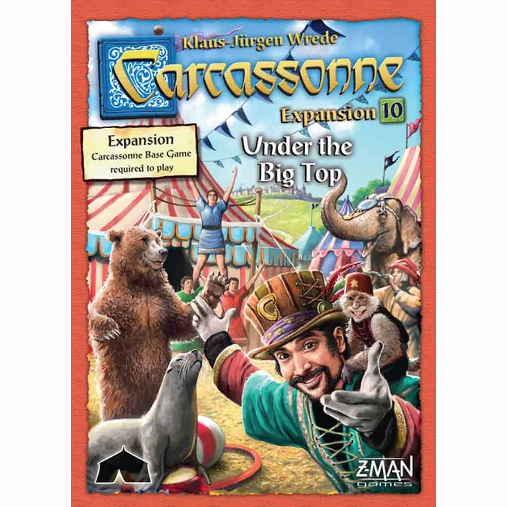 NEW CARCASSONE EXP 10 UNDER THE BIG TOP - Tistaminis