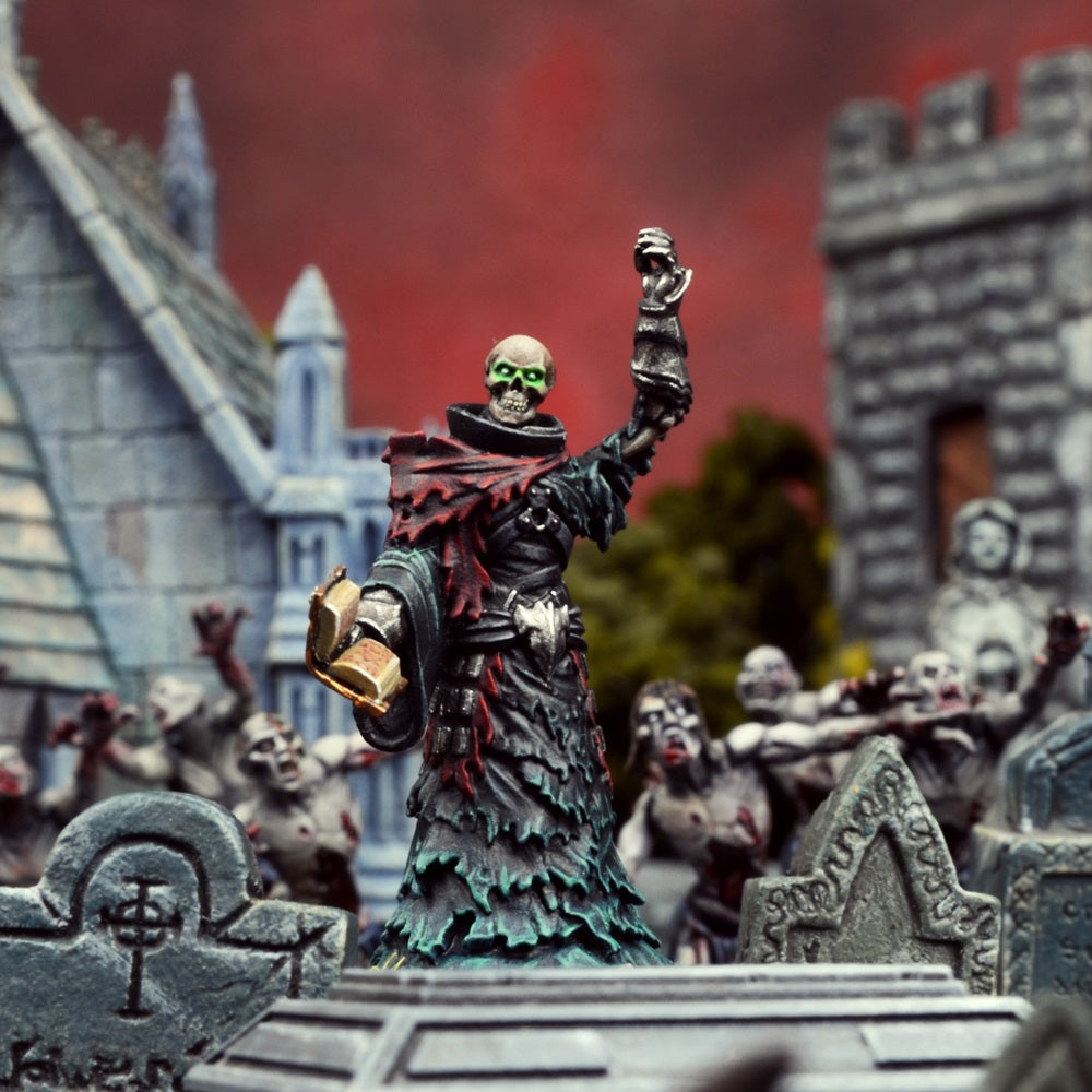 Kings of War Undead Necromancer New - Tistaminis