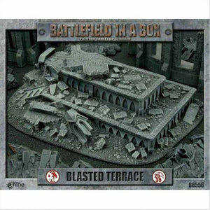 NEW GOTHIC RUINS: BLASTED TERRACE BATTLEFIELD IN A BOX NEW - Tistaminis