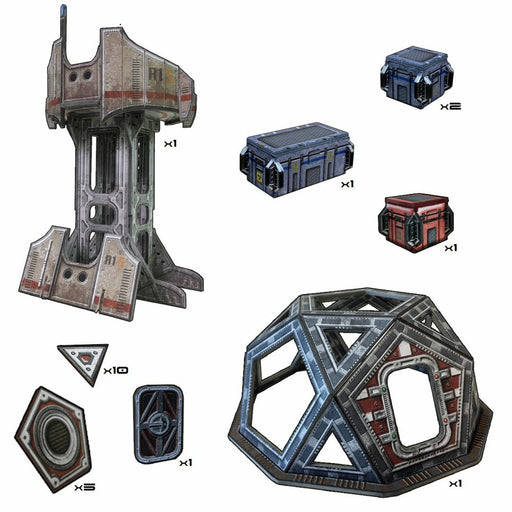 BATTLE SYSTEMS TERRAIN - OUTLANDS EXPLORER STATION NEW - Tistaminis