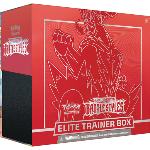 POKEMON SWSH5 BATTLE STYLES ELITE TRAINER - Red New - Tistaminis