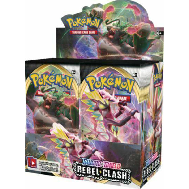 POKEMON Sword and Shield: REBEL CLASH BOOSTER SEALED New - Tistaminis
