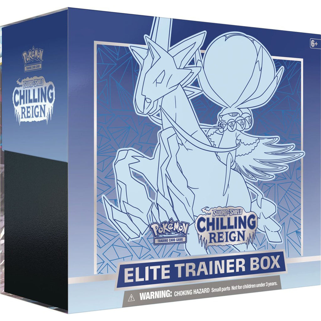 Pokemon CHILLING REIGN ELITE TRAINER BOX - Ice Rider Calyrex - Tistaminis