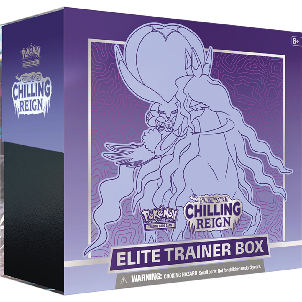 Pokemon CHILLING REIGN ELITE TRAINER BOX - Shadow Rider Calyrex - Tistaminis