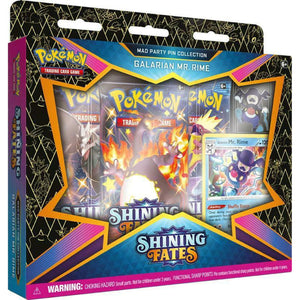 Pokemon Shining Fates Mad Party Pin Mr. Rime New - Tistaminis