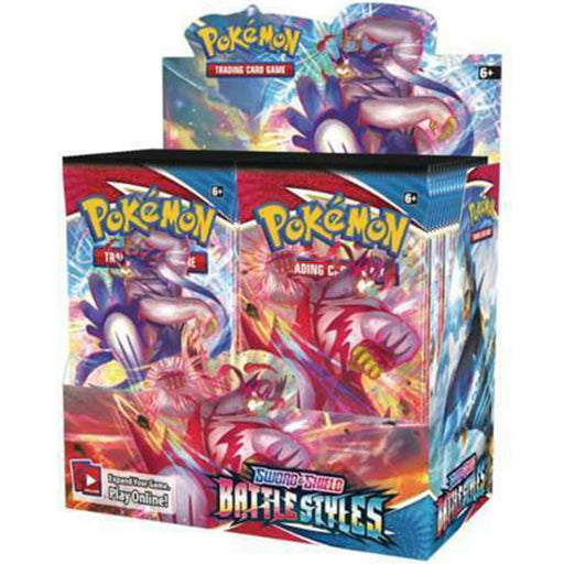 Pokemon Sword And Shield 5 Battle Styles - Booster Box New - Tistaminis