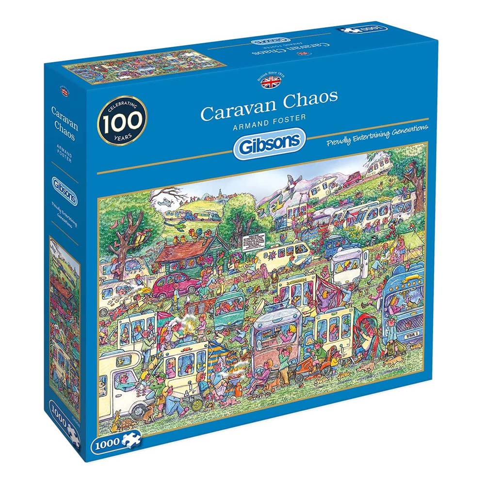 PUZZLE: 1000 CARAVAN CHAOS NEW - Tistaminis
