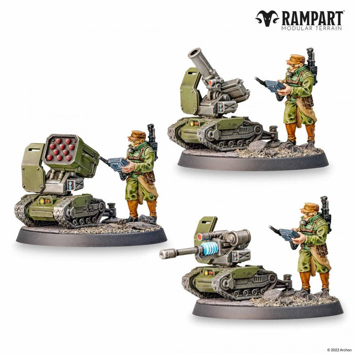 RAMPART CITY DEFENDERS MINIATURE PACK New - Tistaminis