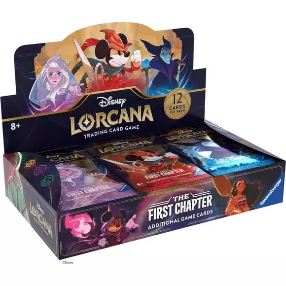 Disney Lorcana: The First Chapter: Booster Box Sep-01 Pre-Order - Tistaminis