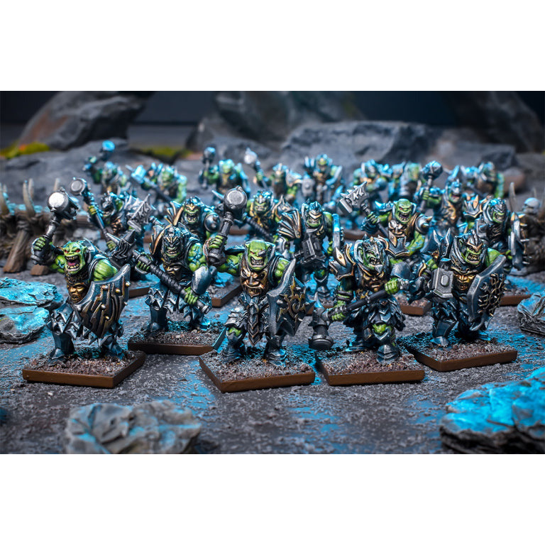 Kings of War Riftforged Orcs Regiment New - Tistaminis