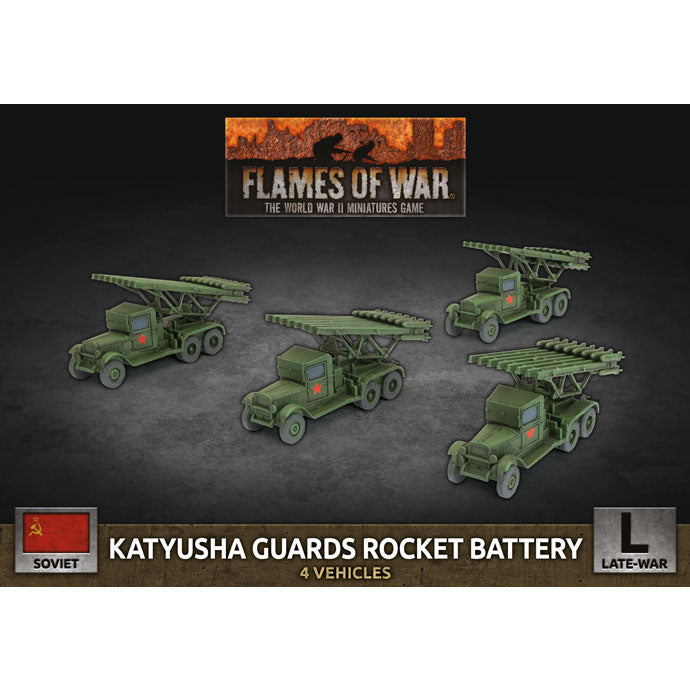 Flames of War Soviet Katyusha Guards Rocket Battery New - Tistaminis
