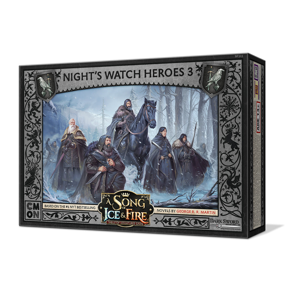 Song of Ice and Fire Night's Watch Heroes Box #3 May 20 Pre-Order - Tistaminis