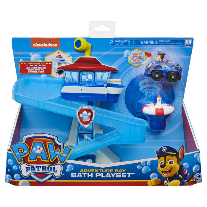 PAW PATROL Adventure Bay Bath Playset Spin Master Nickelodeon - Tistaminis