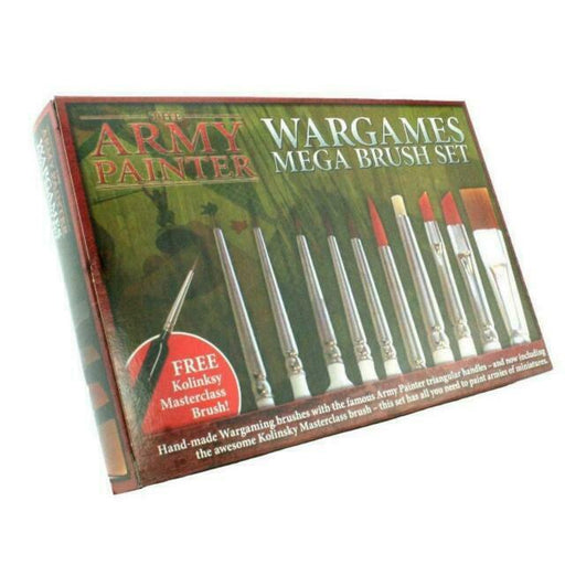 The Army Painter Wargames Mega Brush Set New - Tistaminis