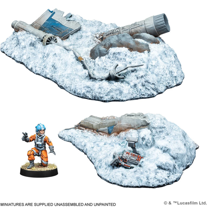 Star Wars Legion: Crashed X-Wing Battlefield Expansion Dec 16 Pre-Order - Tistaminis