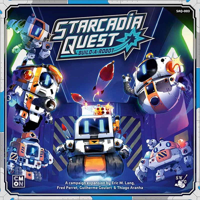 STARCADIA QUEST BUILT A ROBOT BOARD GAME NEW - Tistaminis