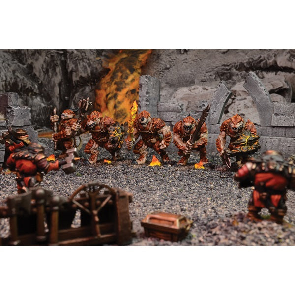 Kings of War - Forces of Nature Salamander Regiment New - Tistaminis