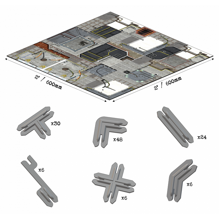 Battle Systems Terrain - Galactic Core Set New - Tistaminis