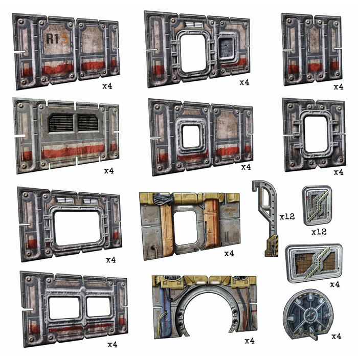 Battle Systems Terrain - Outlands Core Set New - Tistaminis