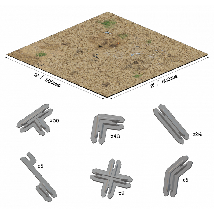 Battle Systems Terrain - Outlands Core Set New - Tistaminis