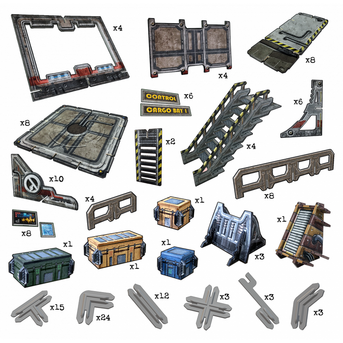 Battle Systems Terrain - Outlands Delta Garrison New - Tistaminis